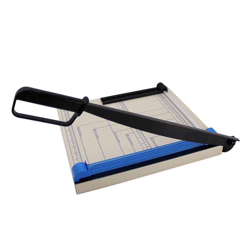 TEXALAN(R) 12" A4 Paper Cutter Multi-Purpose Trimmer for Metal Sheet, Leather, Plastic Sheet, Non-Woven Fabric, 12 Sheets 80-Gram Paper - Image 5